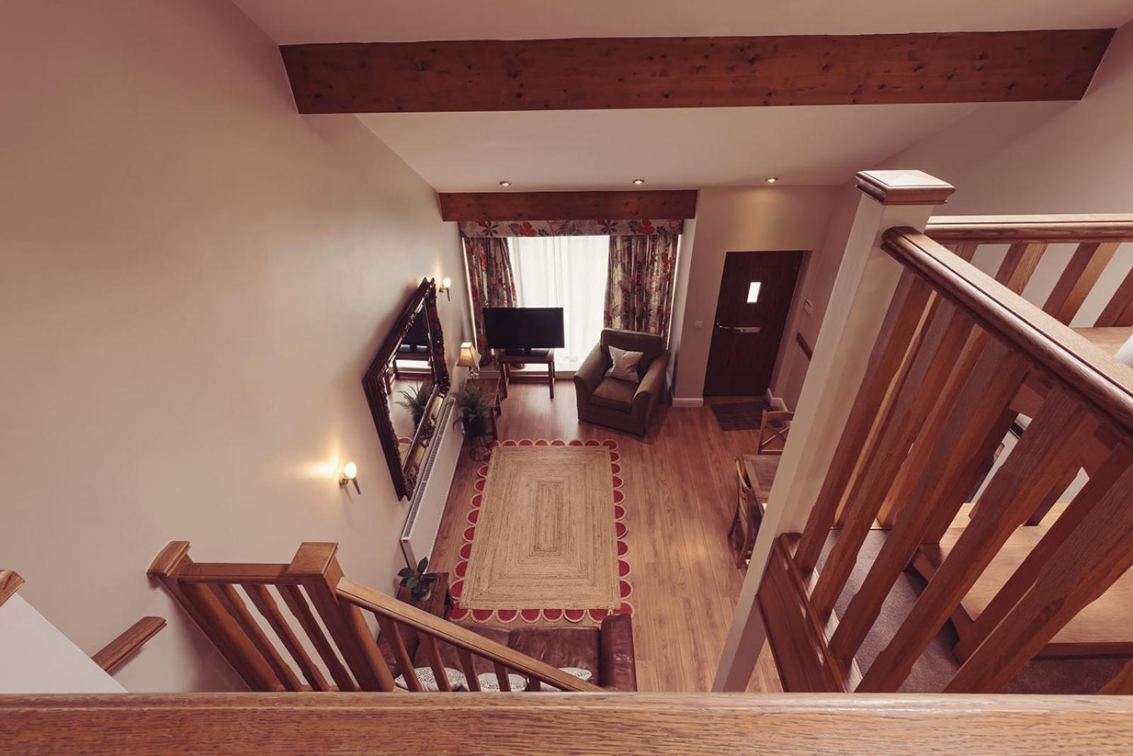 Longlands Inn & Cottages Carnforth Esterno foto Interior of a chalet